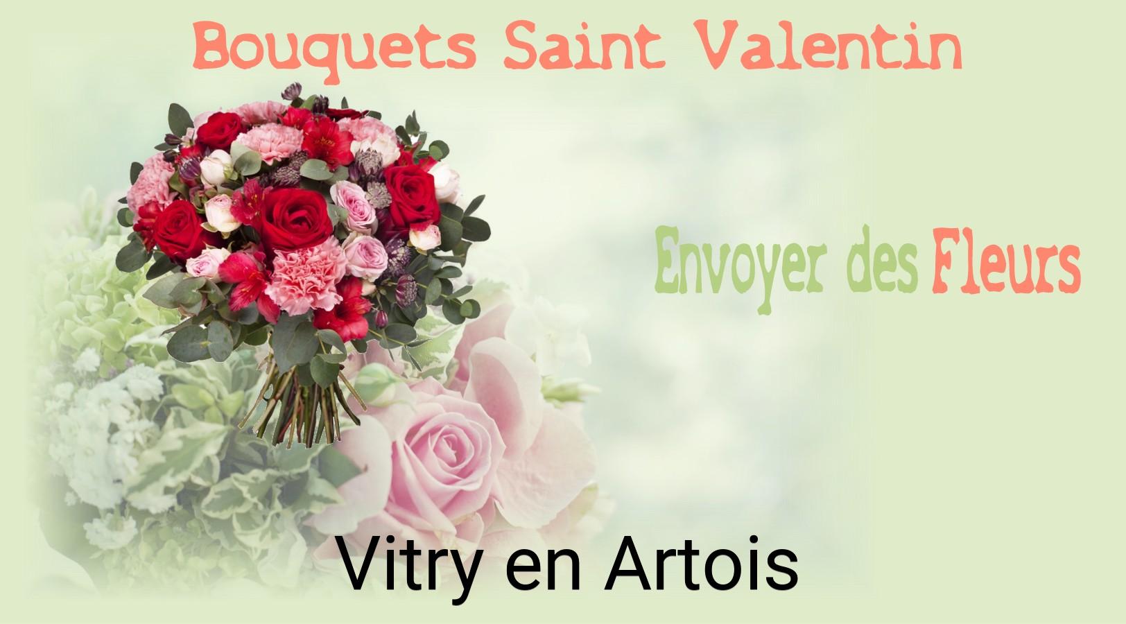 Roses de Saint-Valentin livrées à Vitry-en-Artois